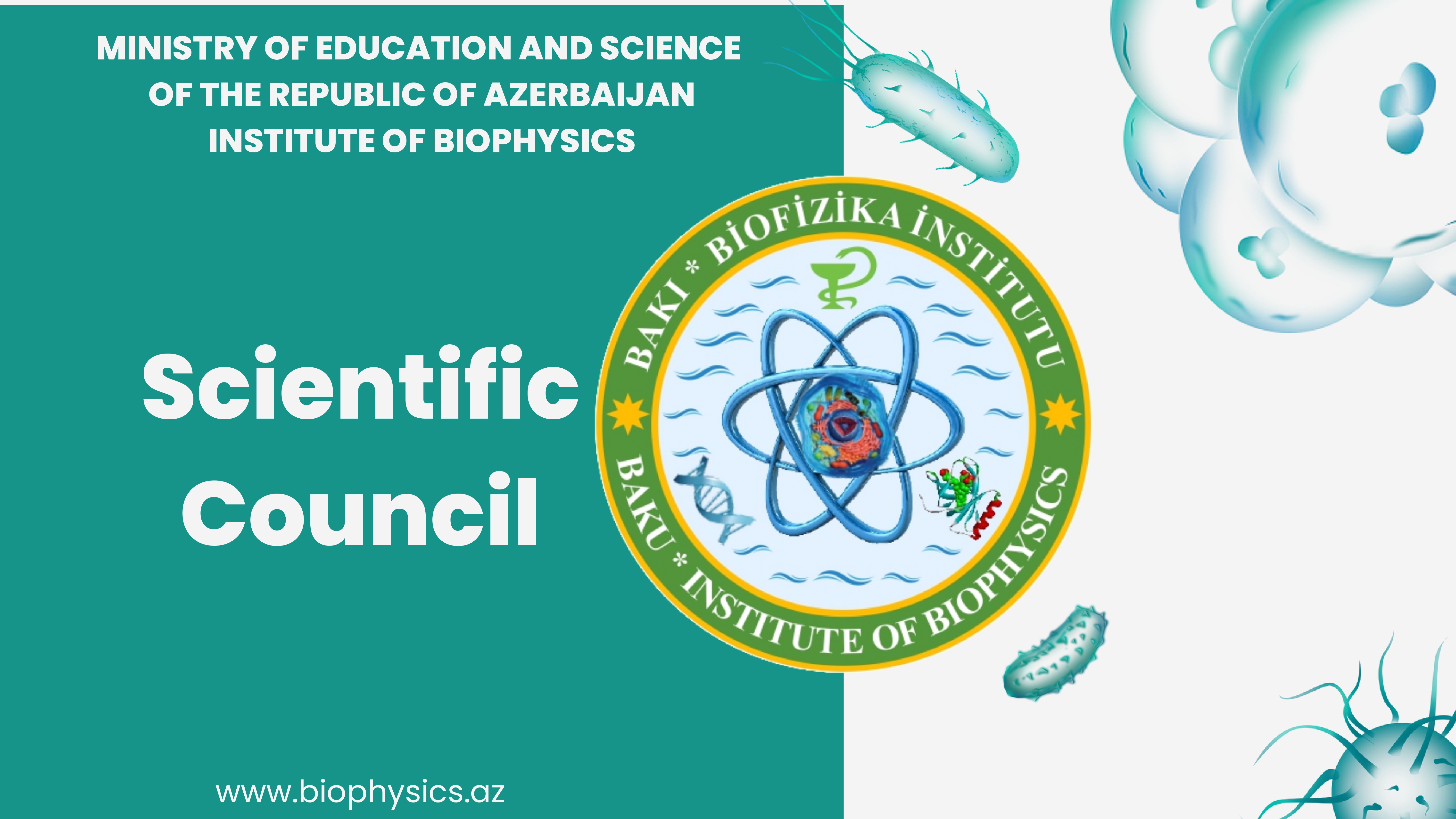The next meeting of the Scientific Council will be held at the Institute of Biophysics