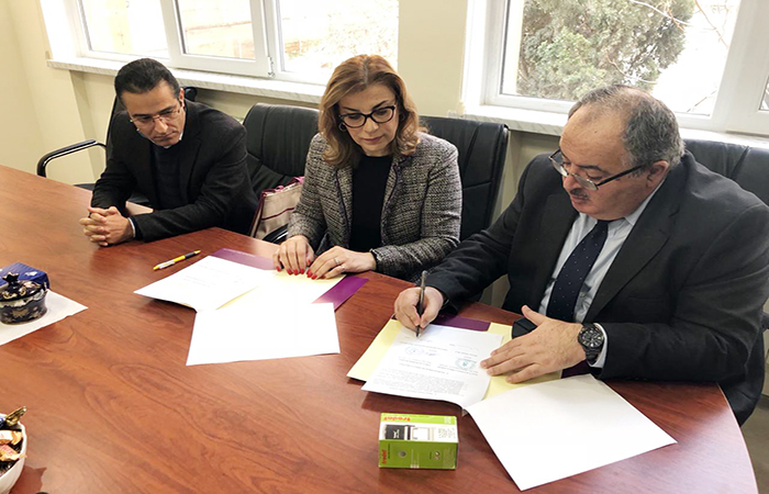 AMEA-nın Biofizika İnstitutu ilə Xəzər Universiteti arasında əməkdaşlıq memorandumu imzalandı