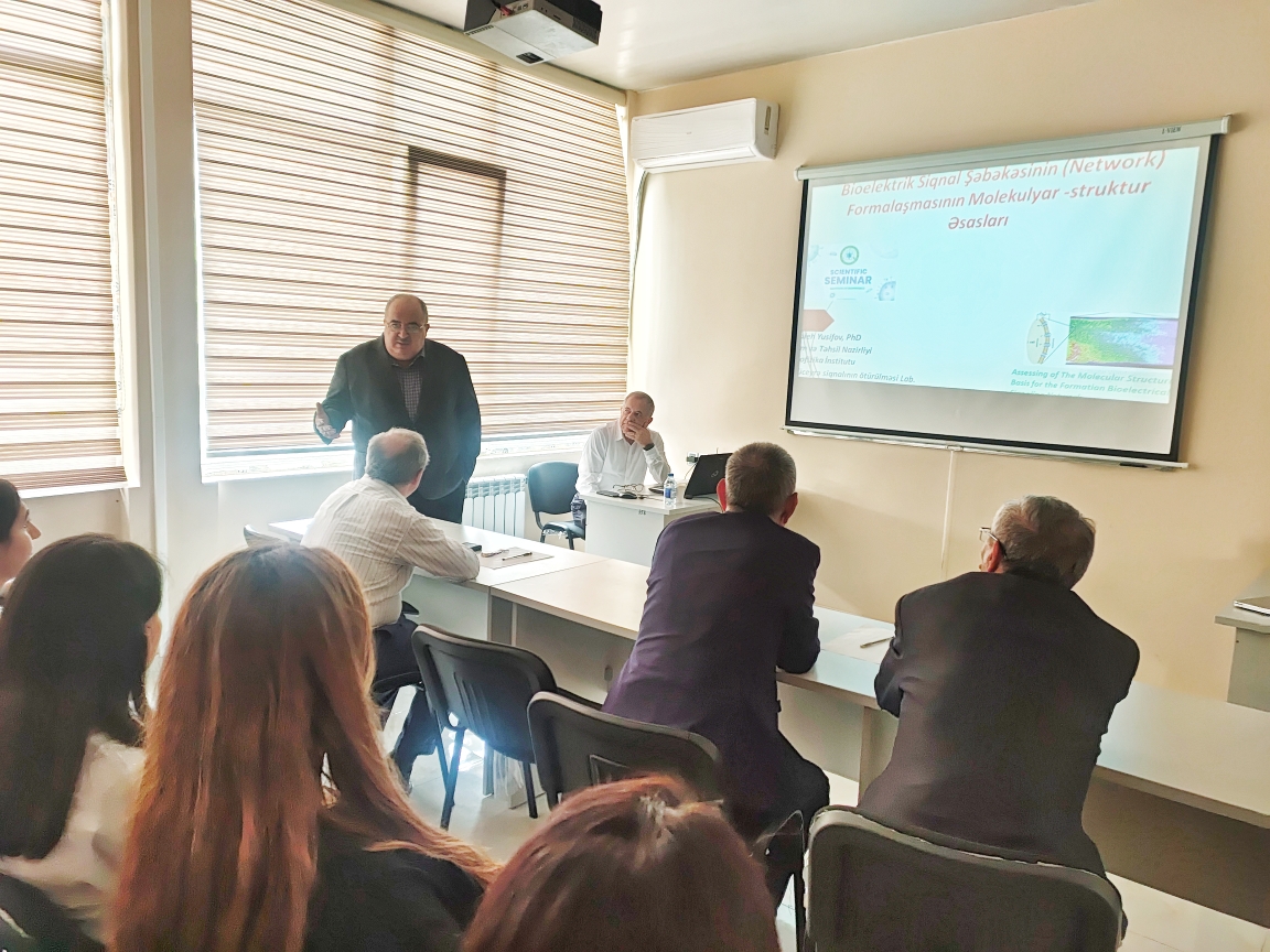 A scientific seminar was held at the Institute of Biophysics on the topic "Molecular-structural basis of the formation of the bioelectric signal network (Network)"