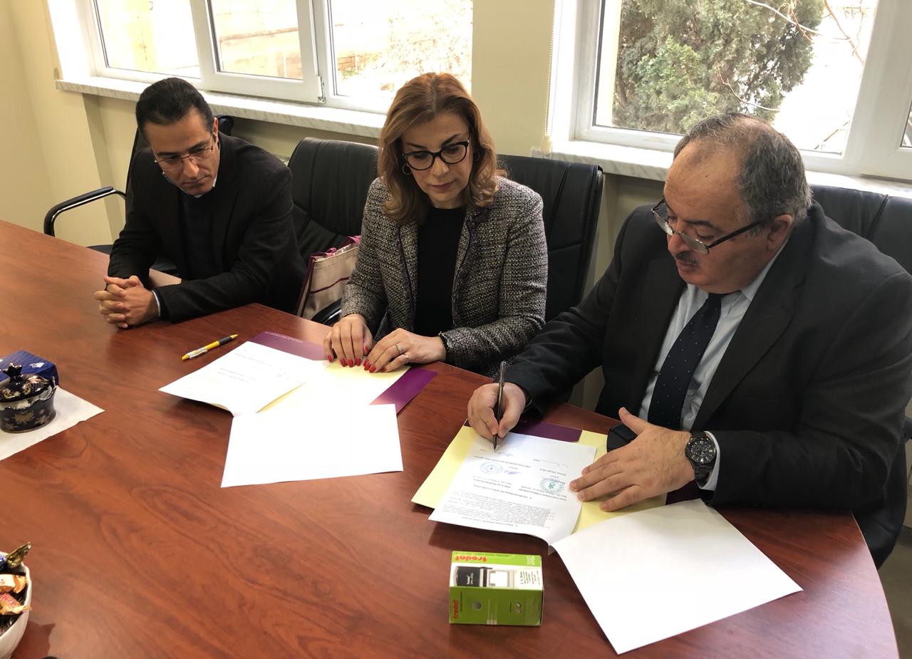A memorandum of cooperation between the Institute of Biophysics of ANAS and the Khazar University was signed