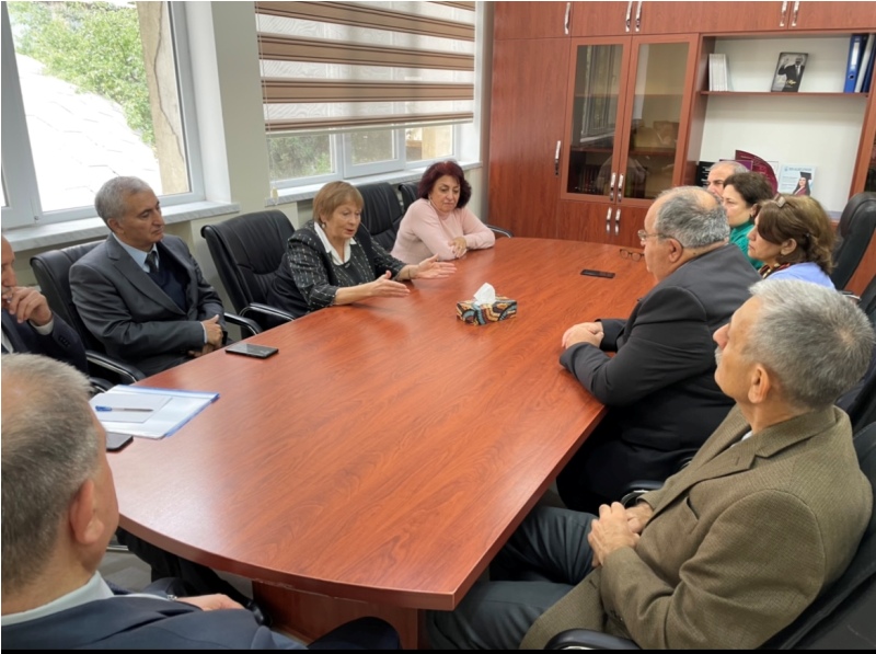 The Institute of Biophysics held a meeting with a professor of Samara University