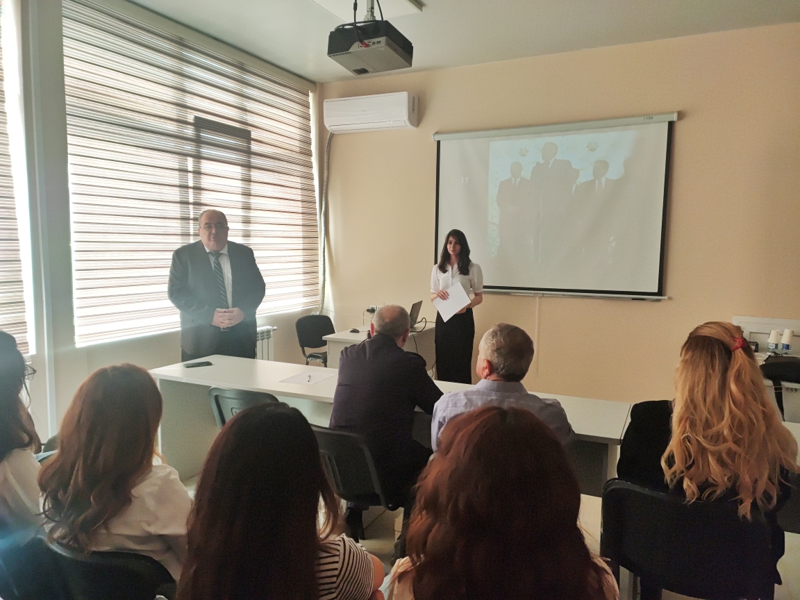 An event dedicated to the 101st anniversary of the birth of the great leader Heydar Aliyev was held at the Institute of Biophysics