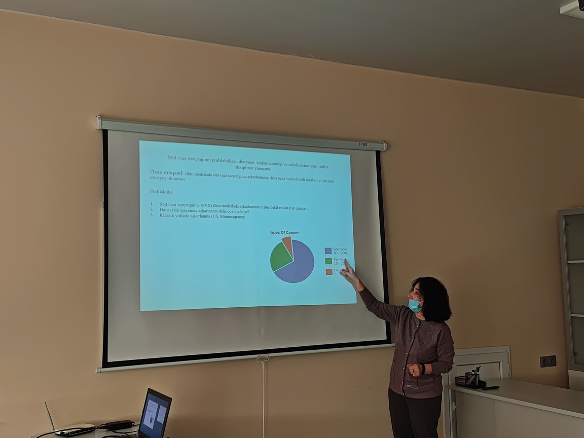 A doctoral student was certified at the Institute of Biophysics