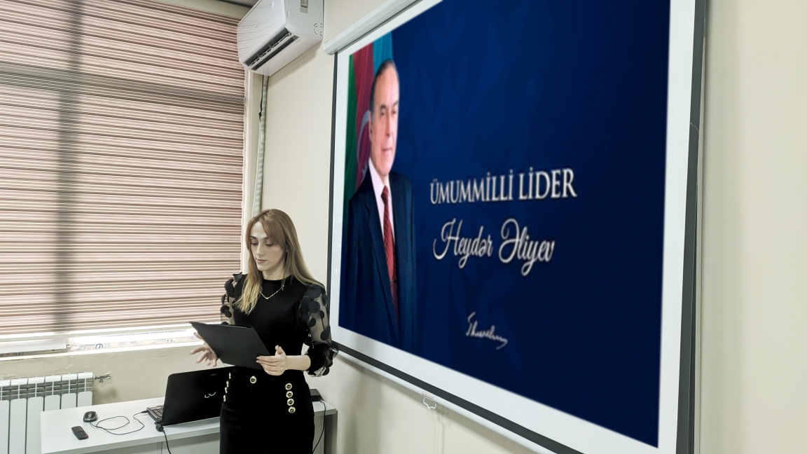 Biofizika İnstitutunda Ümummilli Lider Heydər Əliyevin anım gününə həsr olunmuş tədbir keçirilib